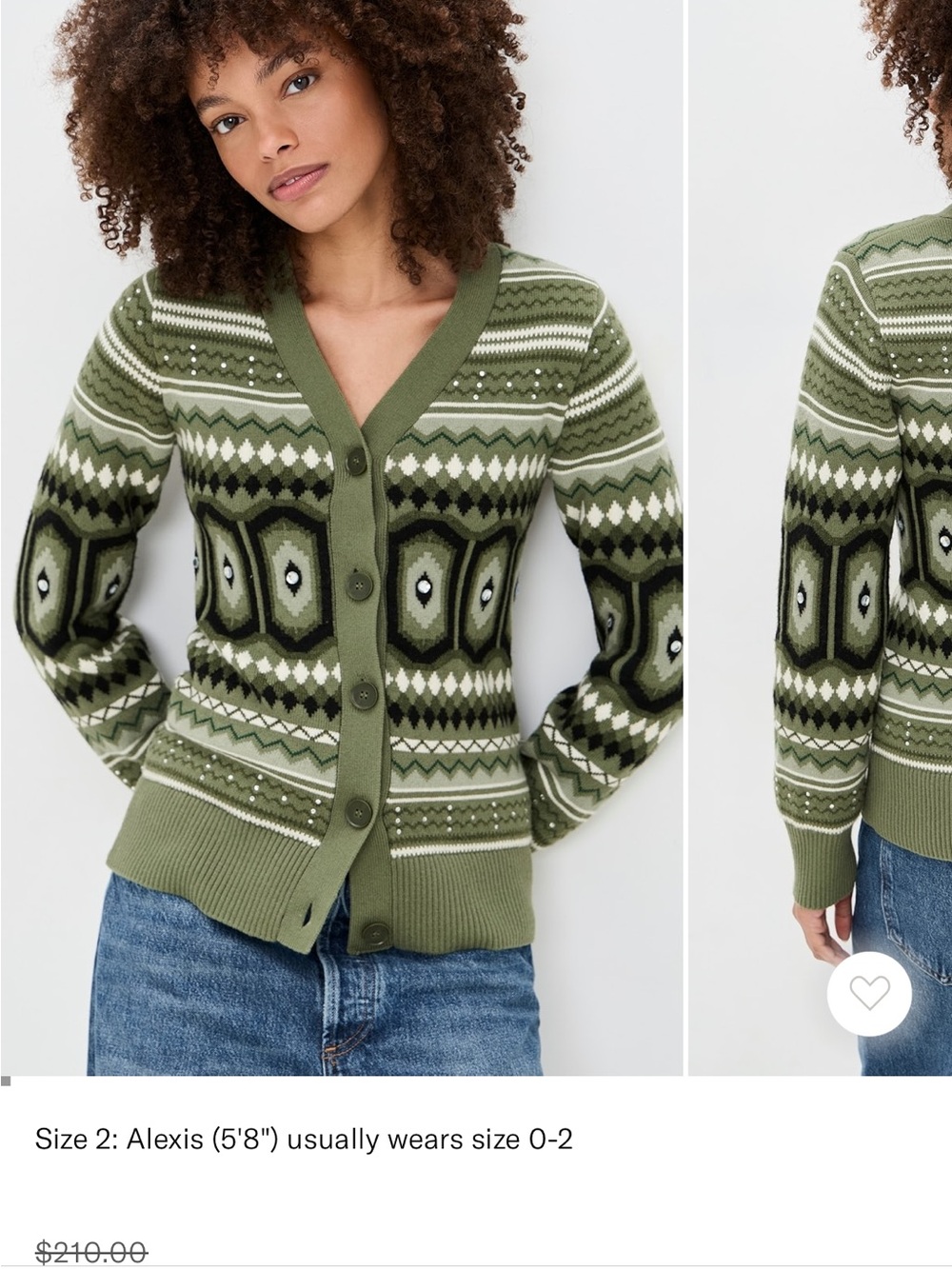 ALIGNE
Federika Fair Isle Cardigan